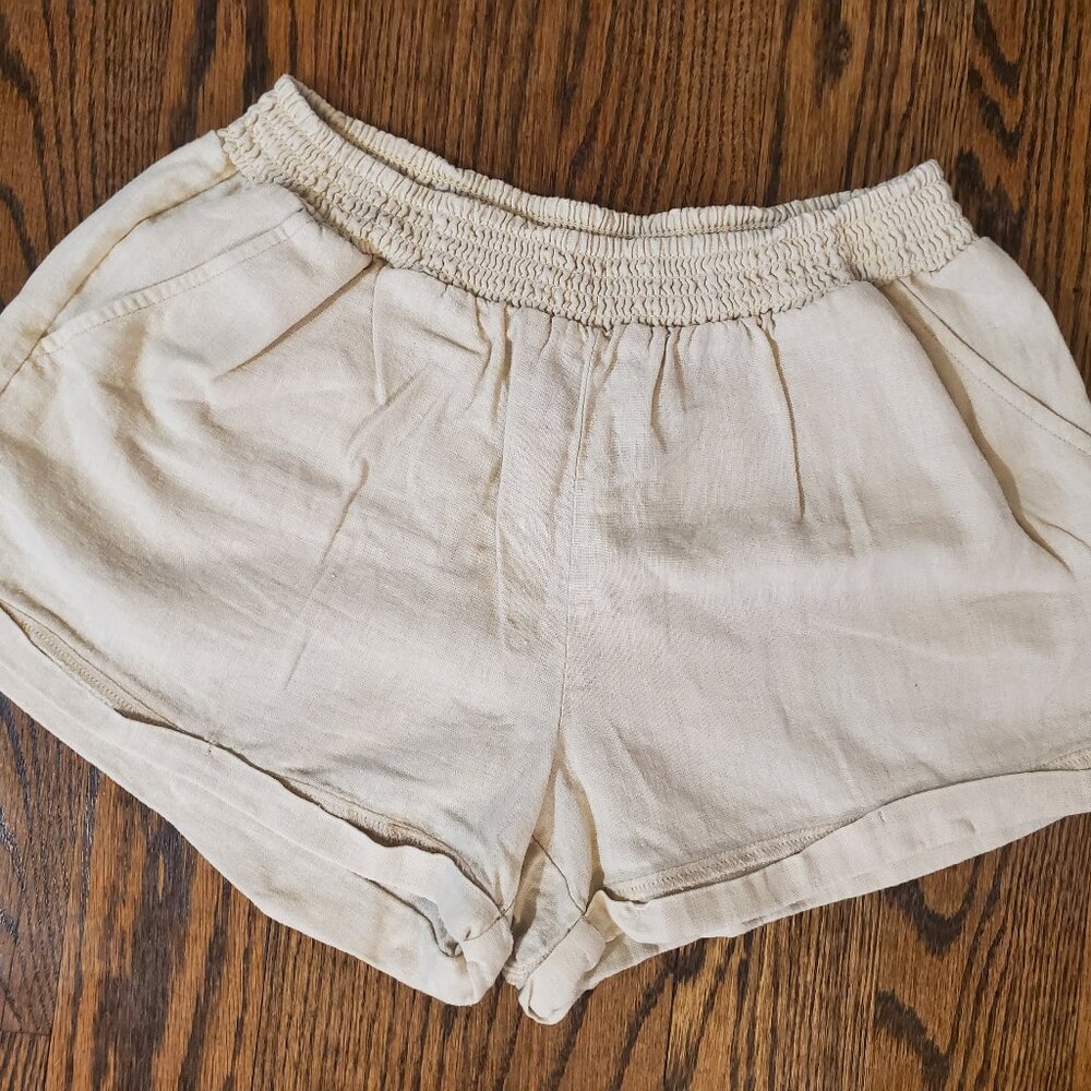 Forever21 Linen Blend Shorts (Women's XS)